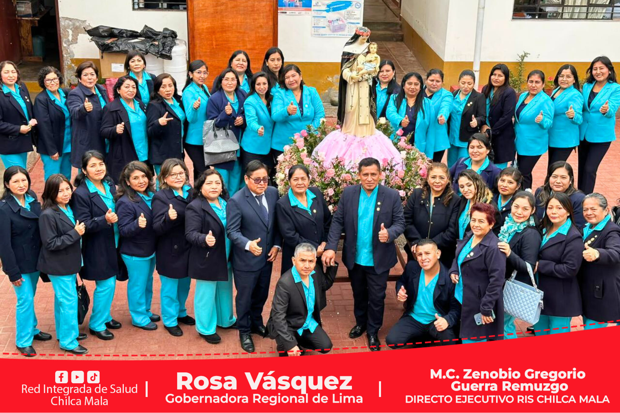 Enfermeras y Enfermeros de la RIS Chilca Mala recibieron reconocimiento por su vocación de servicio a favor de población de la Región Lima