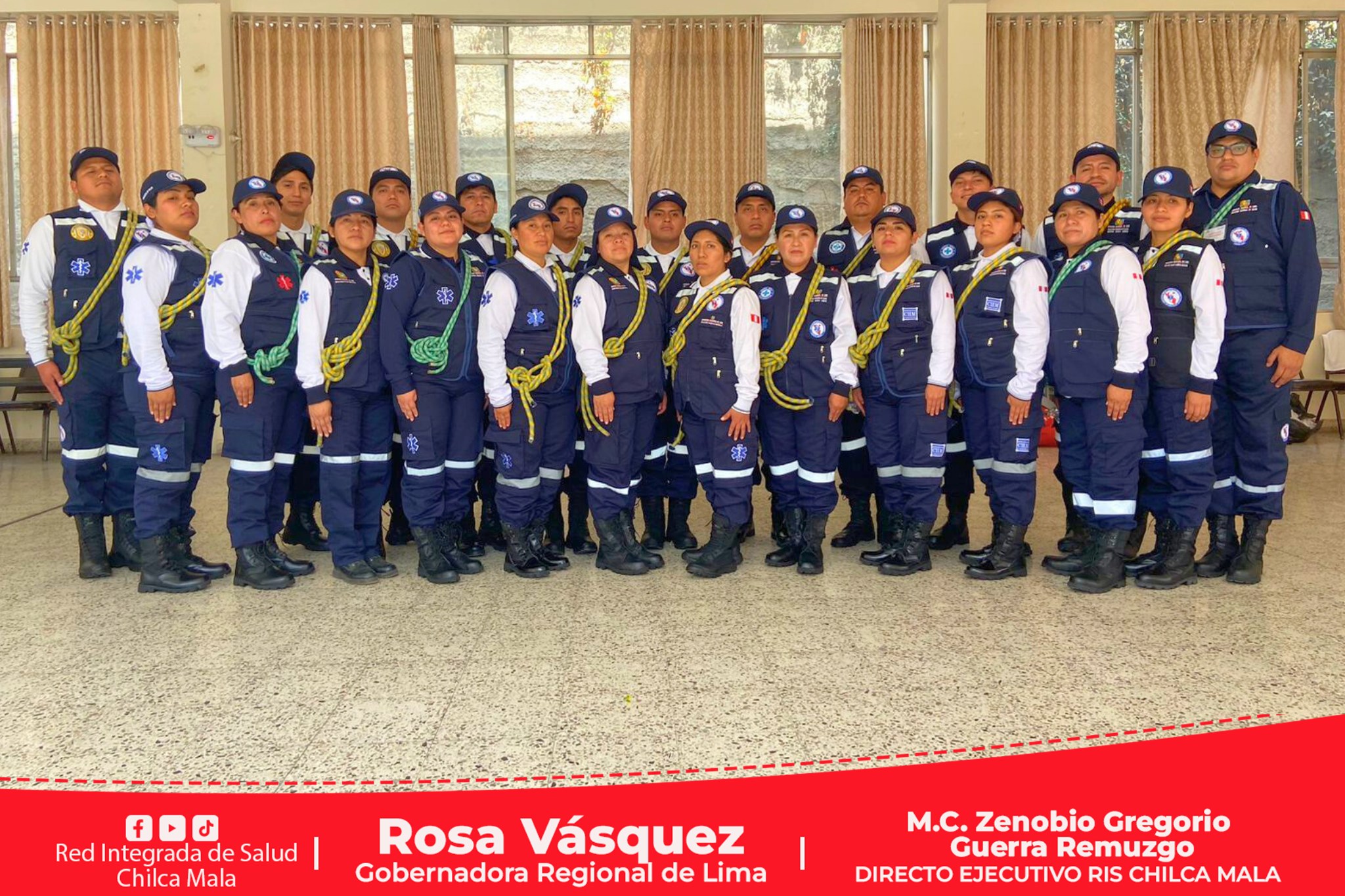 DIRESA LIMA desarrollo con éxito curso implementación de Brigadistas de Salud ante una emergencia y desastre en Huarochirí