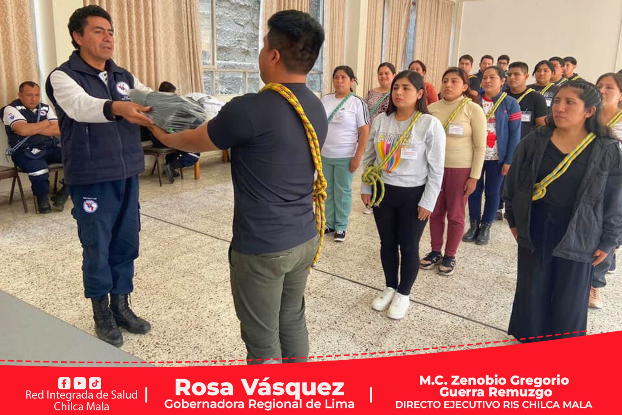 DIRESA LIMA desarrollo con éxito curso implementación de Brigadistas de Salud ante una emergencia y desastre en Huarochirí