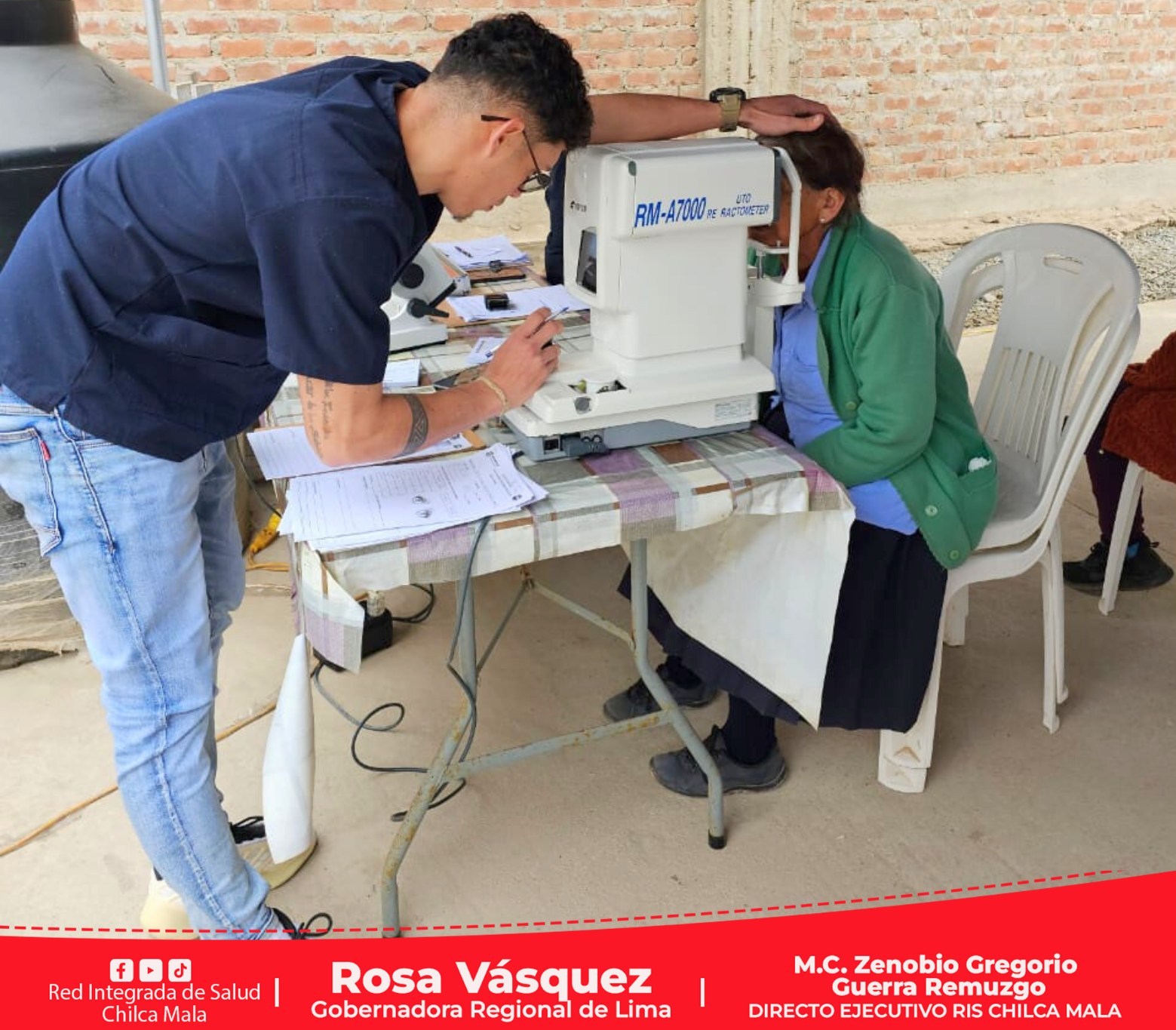 RIS Chilca Mala realiza Campaña de Salud Integral en el marco del "Día del Adulto Mayor", en un trabajo articulado con la empresa privada.