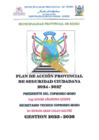 Vista preliminar de documento PLAN DE ACCION PROVINCIAL DE SEGURIDAD CIUDADANA 2024-2027