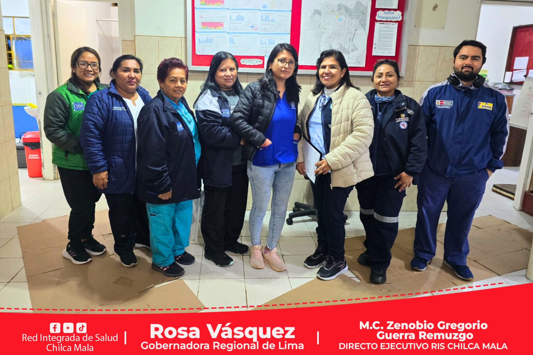 Centro de Salud Mental Comunitario "Valle de la Esperanza" realiza trabajos de coordinación con diversos establecimientos de salud.