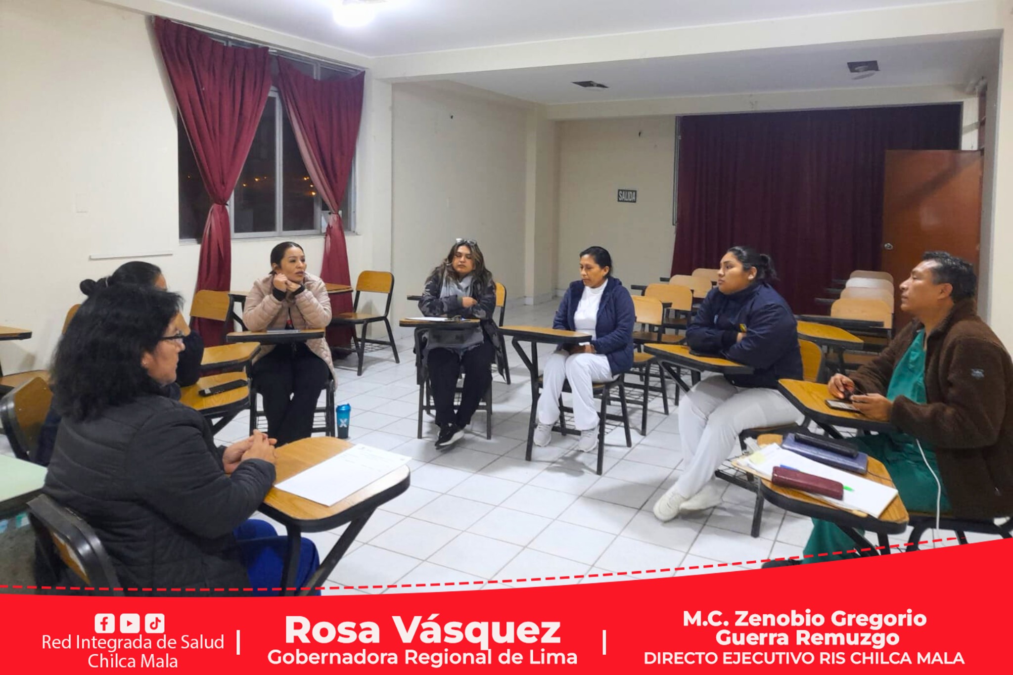 Centro de Salud Mental Comunitario "Valle de la Esperanza" realiza trabajos de coordinación con diversos establecimientos de salud.