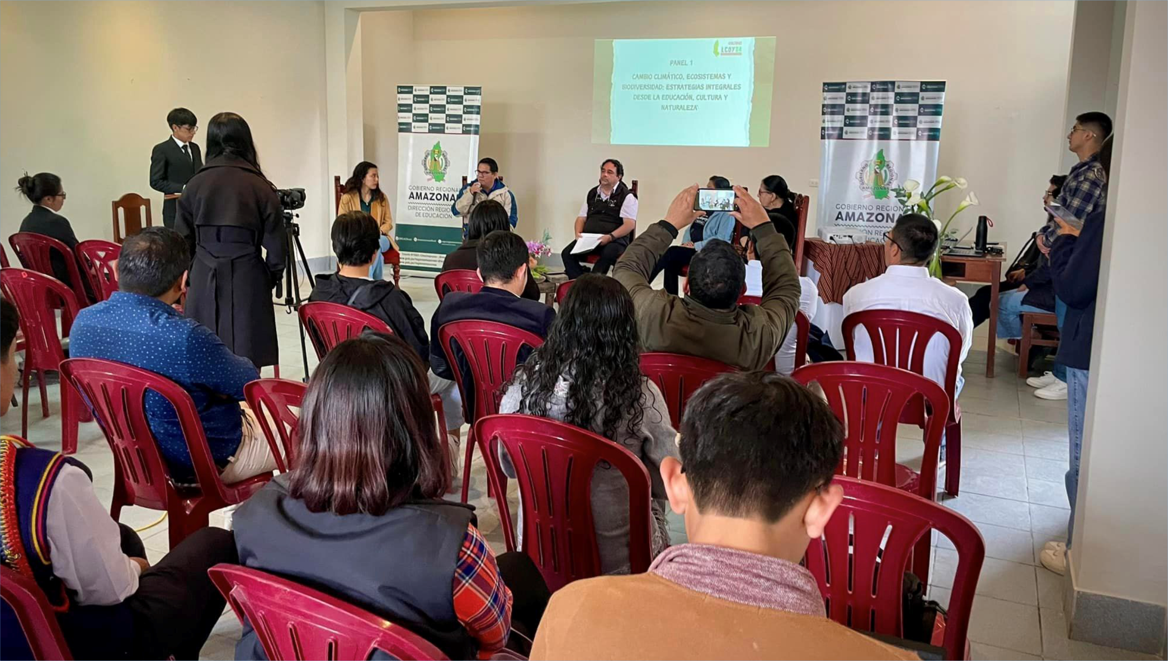 DREA amazonas participa en la primera edición descentralizada de la conferencia local de las juventudes