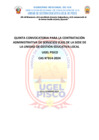Vista preliminar de documento XIV CONVOCATORIA CAS  2024