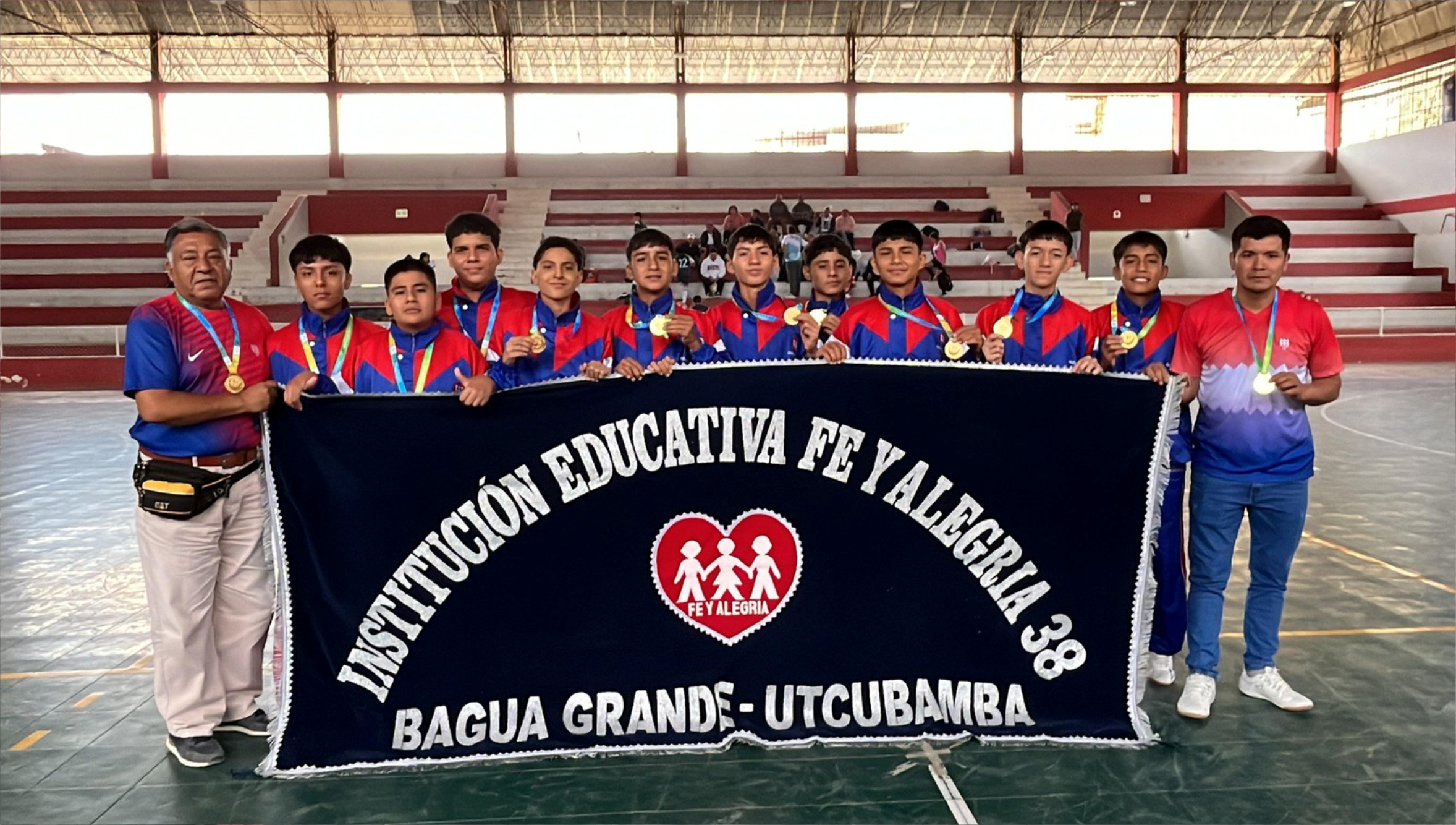 ¡Fe Y Alegría 38 De Bagua Grande Se Consagra Campeón Regional En Futsal