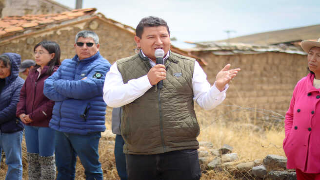 Inicia mantenimiento de la vía de acceso al Nevado Pastoruri