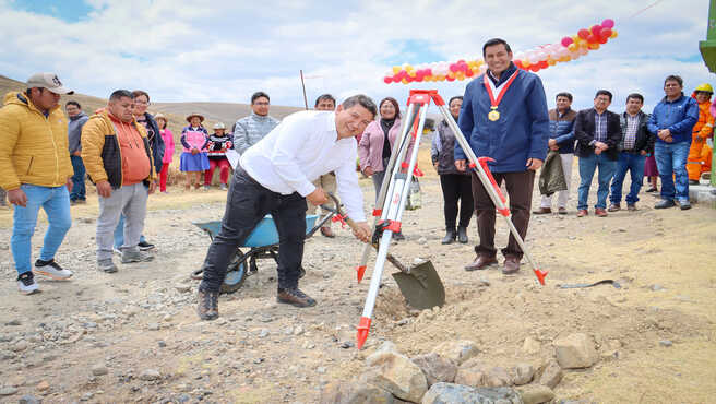 Inicia mantenimiento de la vía de acceso al Nevado Pastoruri