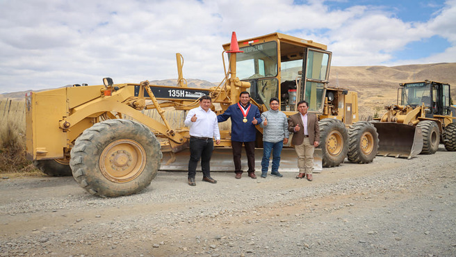 Inicia mantenimiento de la vía de acceso al Nevado Pastoruri