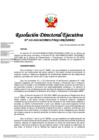Vista preliminar de documento RDE N° 105-2024-MINEDU-VMGI-PRONABEC