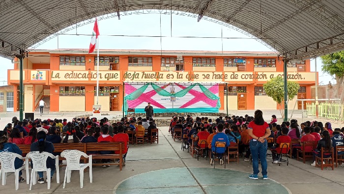 Charla en seguridad vial