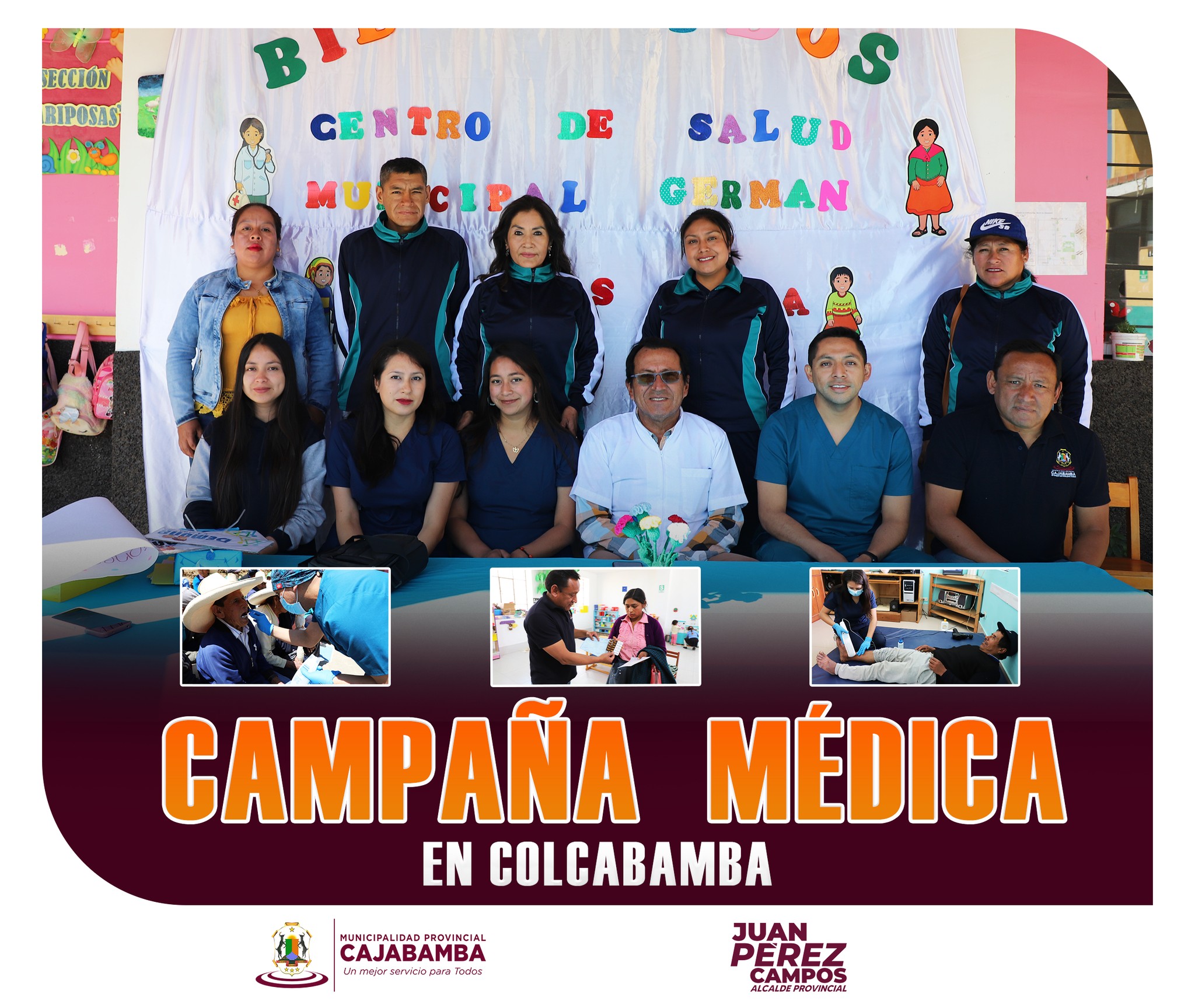 Campaña médica en Colcabamba