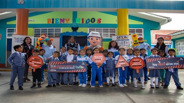 Taller lúdico de educación vial