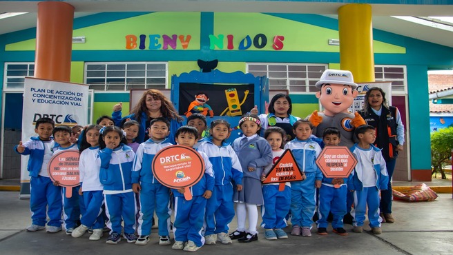 Taller lúdico de educación vial