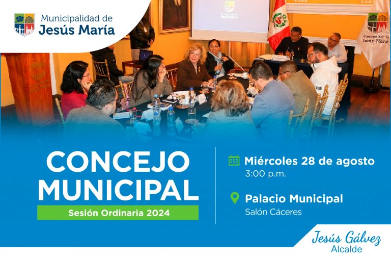 🗓 Miércoles 28 | 🕖 3:00 p.m. | 📍 Palacio Municipal