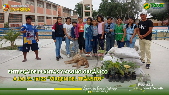 Entrega de plantones