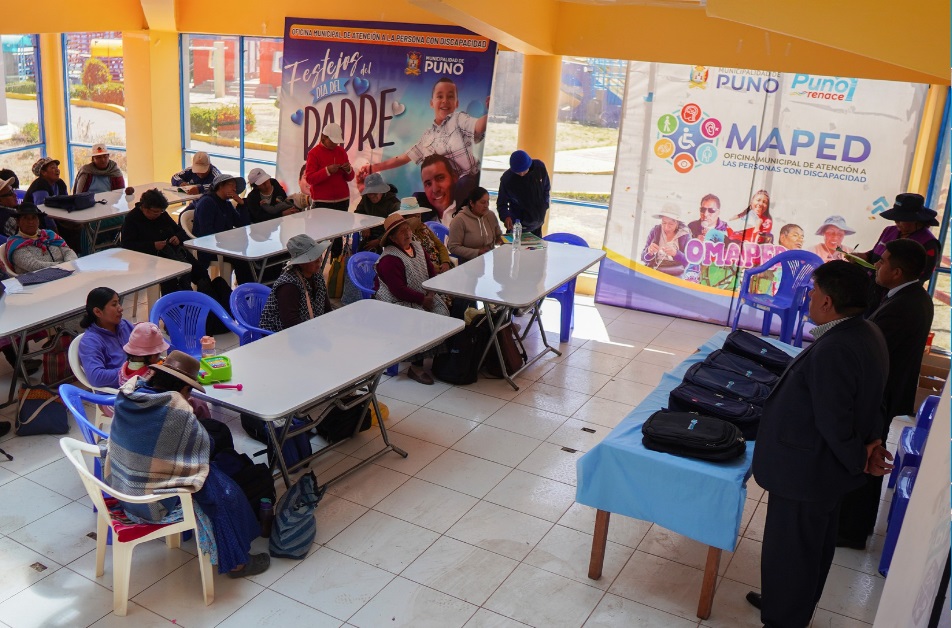 OMAPED inaugura curso de alfabetización para personas con habilidades especiales