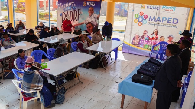 OMAPED inaugura curso de alfabetización para personas con habilidades especiales