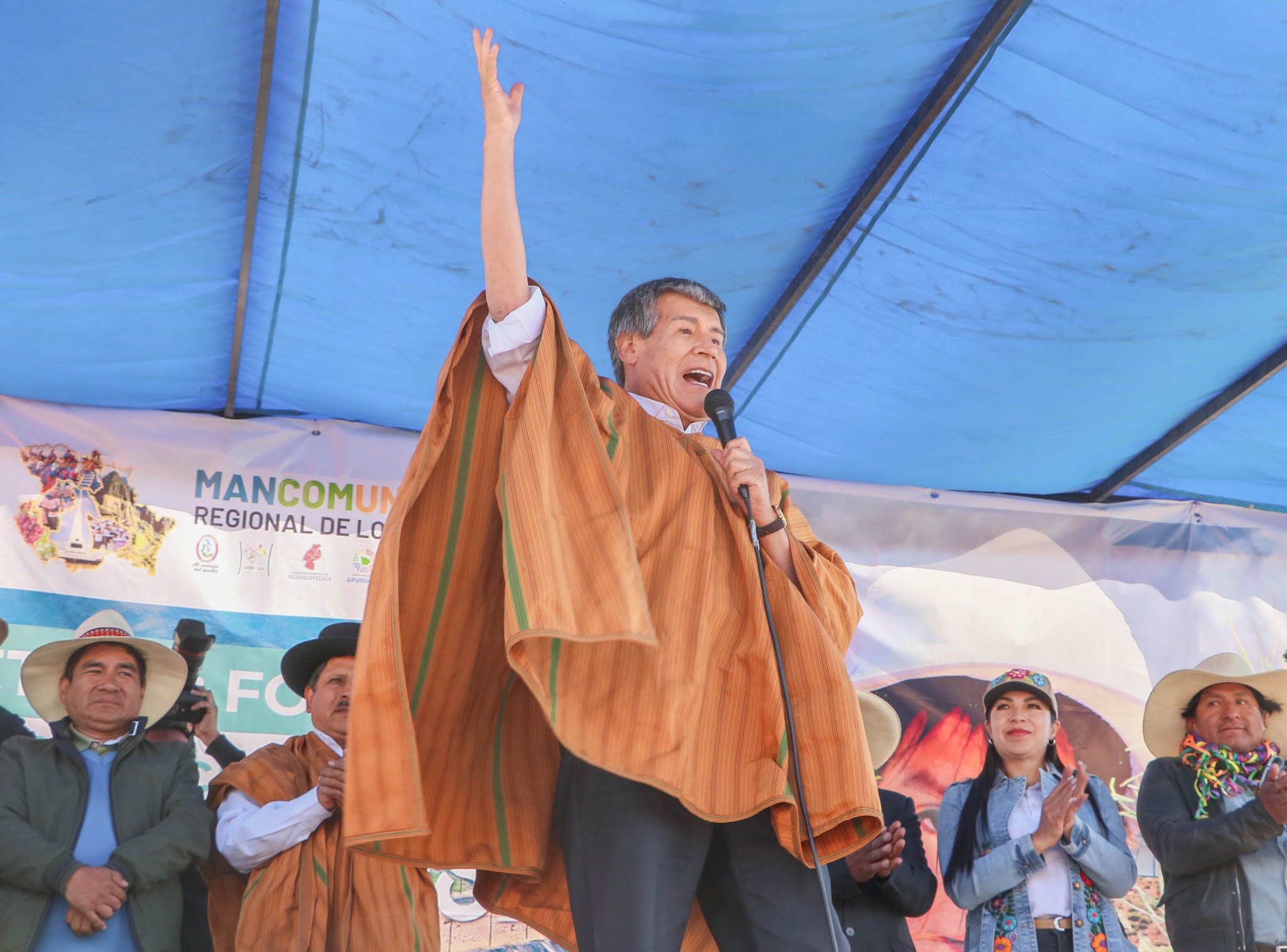 Fotografía del Presidente Ejecutivo de la Mancomunidad Regional de Los Andes.