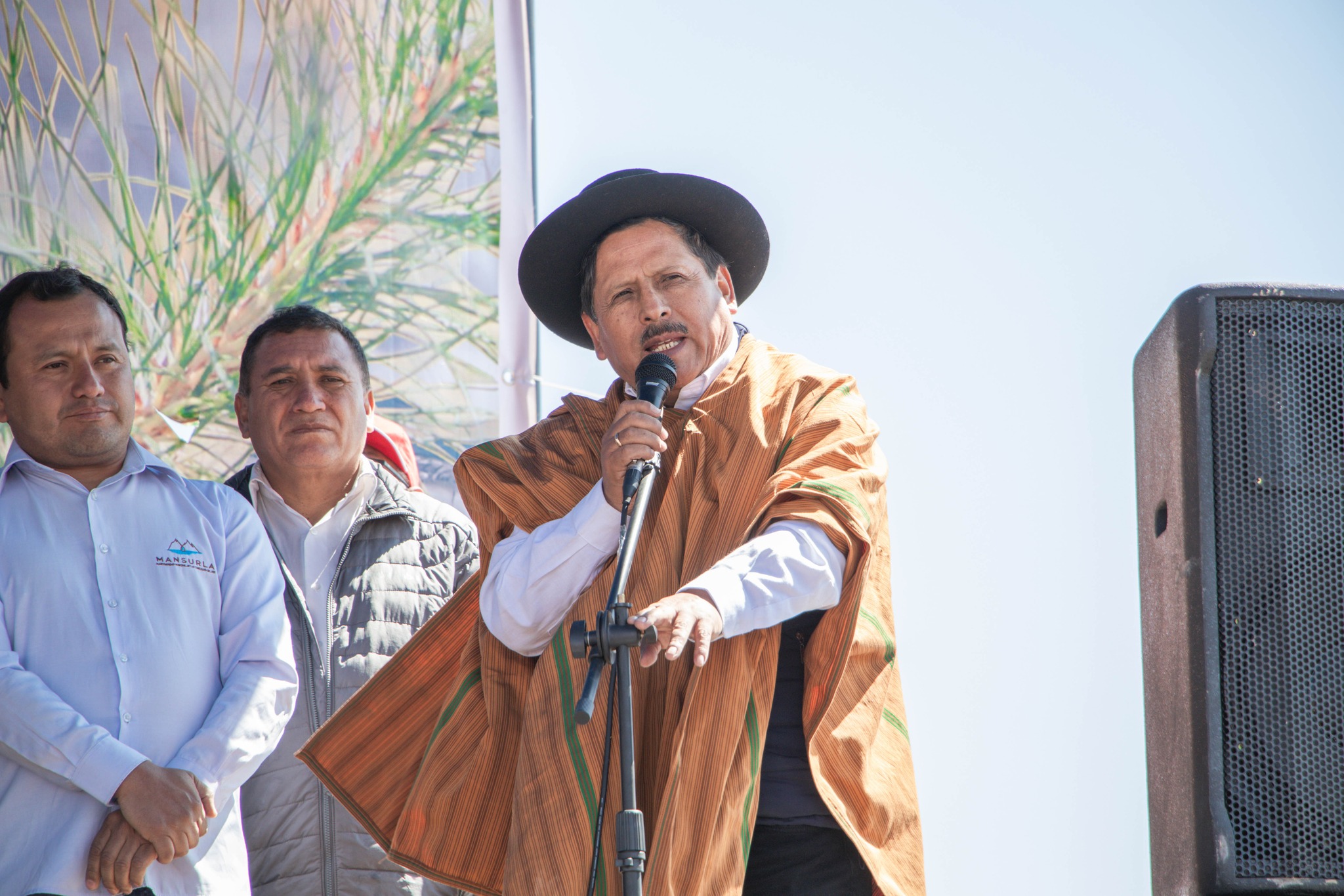 Fotografía del Gobernador de Huancavelica.