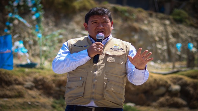 Inicio mantenimiento para acceso hacia la Laguna Radián