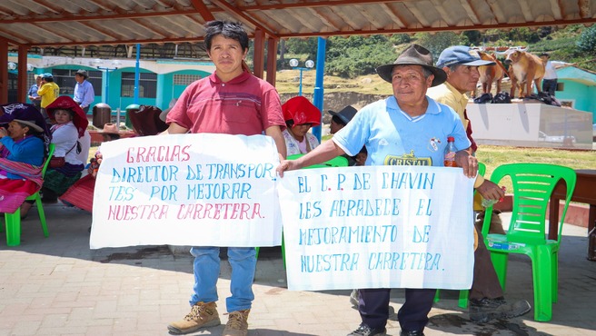 Inicio mantenimiento para acceso hacia la Laguna Radián