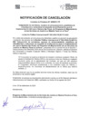 Vista preliminar de documento 15 Notificación de Cancelación