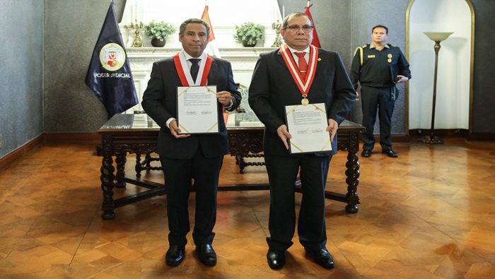 Tribunal Constitucional y Poder Judicial firman convenio interinstitucional para intercambiar jurisprudencia