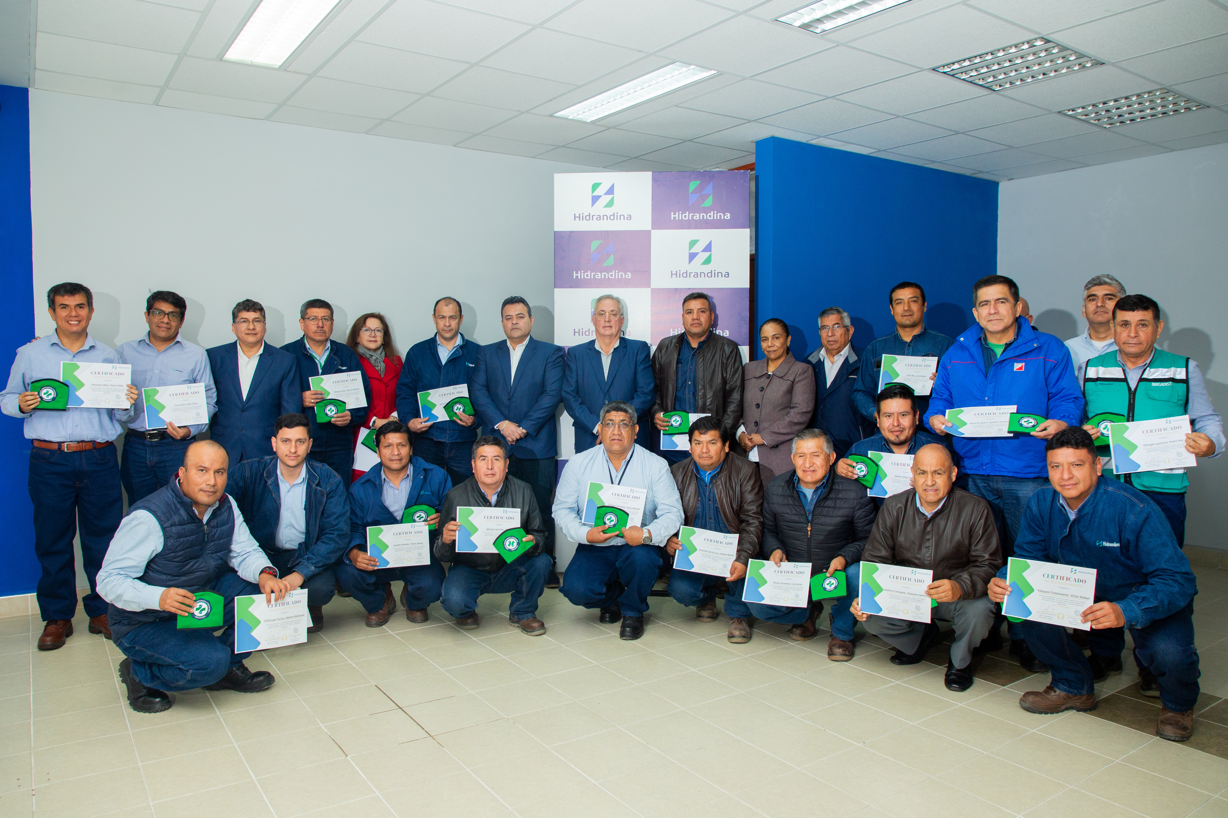 Reconocimiento a 130 brigadistas voluntarios que conforman parte del equipo de prevención