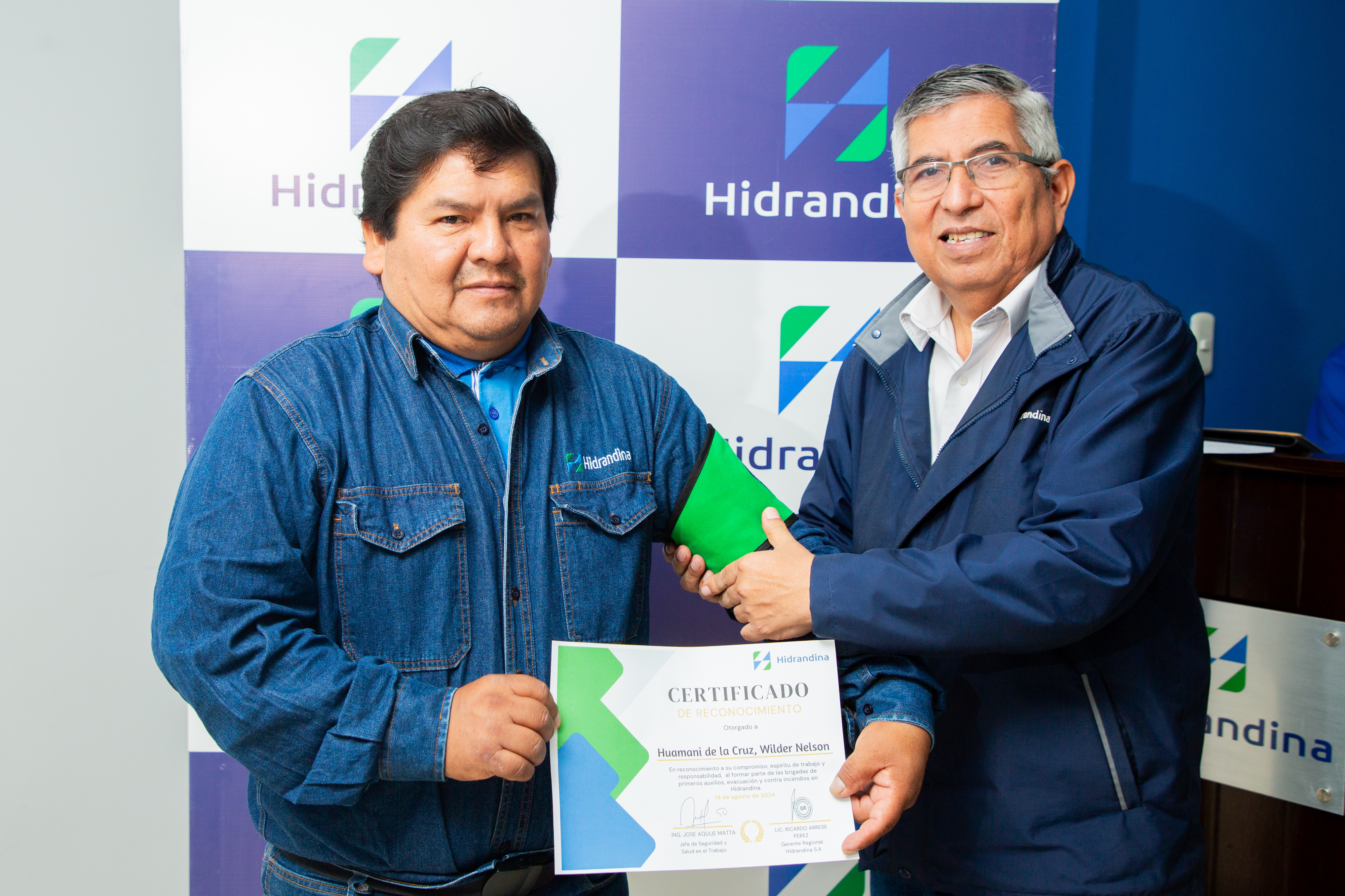 Reconocimiento a 130 brigadistas voluntarios que conforman parte del equipo de prevención