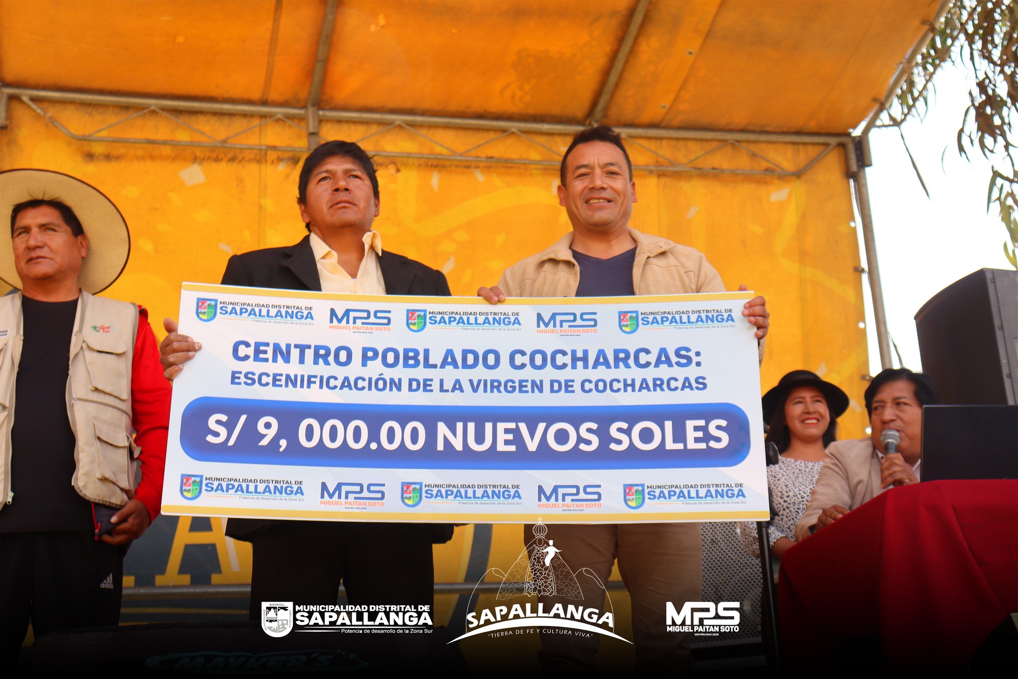 12° edición de la Escenificación de la aparición de la Virgen de Cocharcas 2024