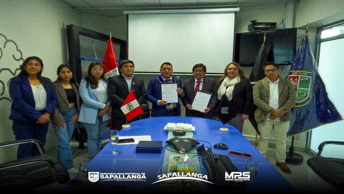 Convenio Interinstitucional en favor de de la Educación Sapallanguina