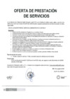 Vista preliminar de documento Oferta de prestación de servicio-Admin Contable