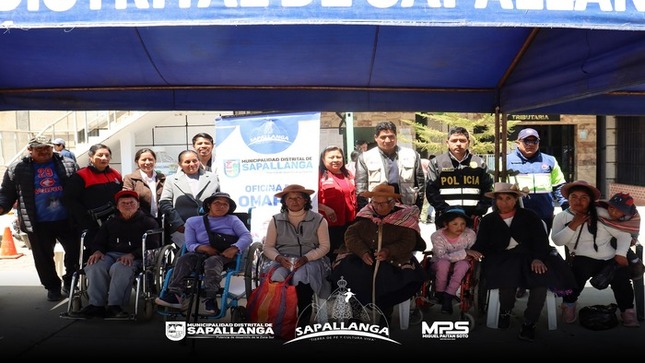 Fomentamos la accecibilidad para las personas con discapacidad en Sapallanga
