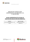 Vista preliminar de documento PROCESO DE CONTRATACIÓN ADMINISTRATIVA DE SERVICIO