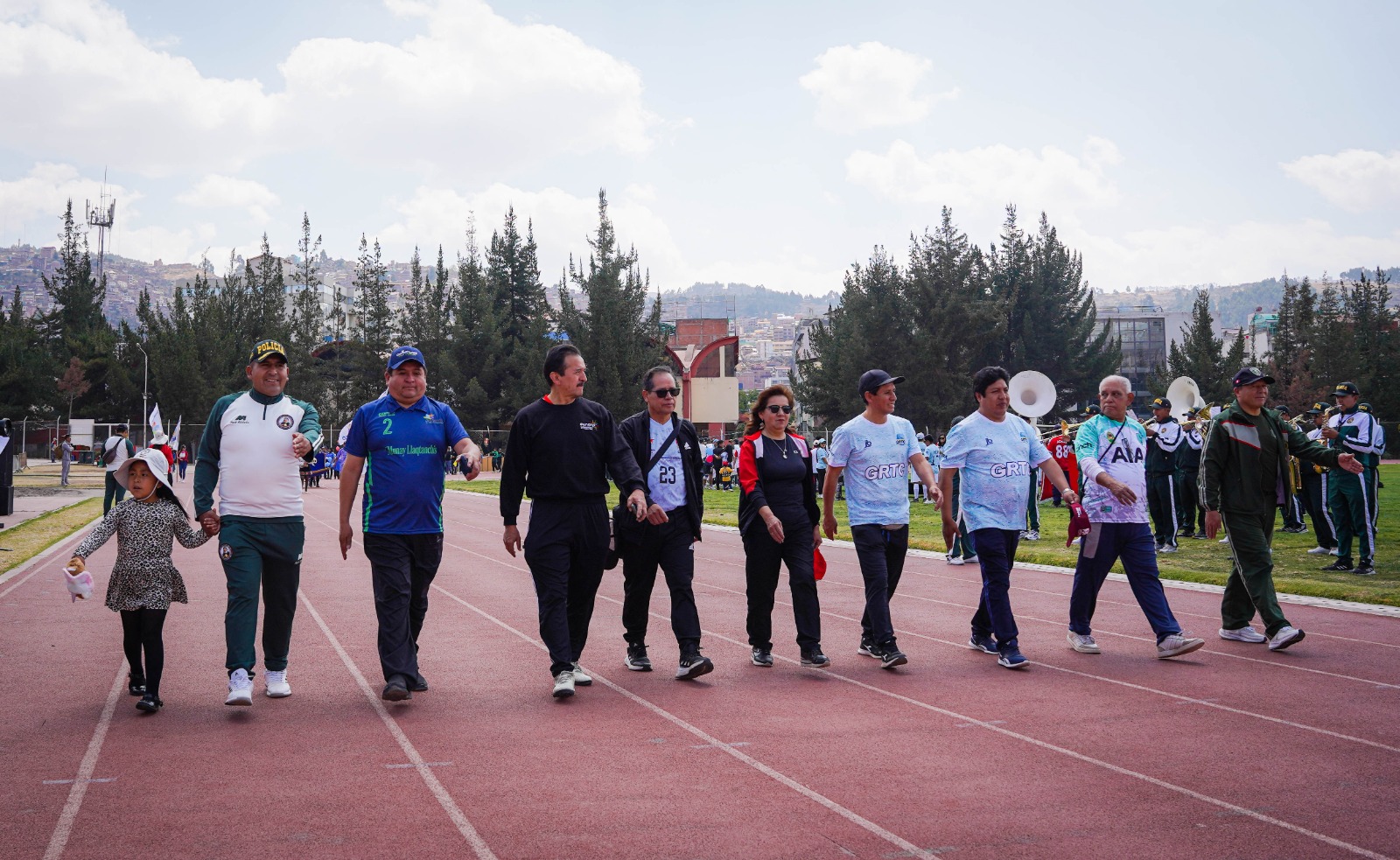 Corte de Cusco participó en la inauguración de la Vigésima Edición de los Juegos Nacionales Deportivos Laborales