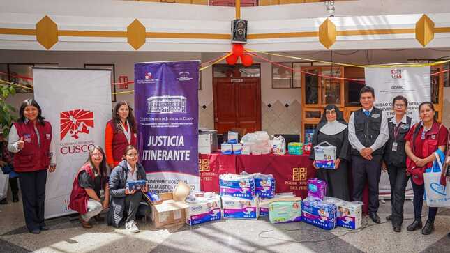 Corte de Cusco y ODANC brindaron información en el Centro Gerontológico San Francisco de Asís