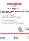 Vista preliminar de documento comunicado_-_fe_de_erratas_-juegos_florales