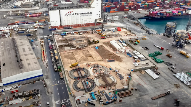 Avances en la etapa 3A del rediseño del Terminal Norte Multipropósito del Puerto del Callao se encuentran al 33%