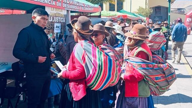 Oficina Descentralizada de la Autoridad Nacional de Control realizó camapaña "La Queja que mejora la Justicia" en Canchis