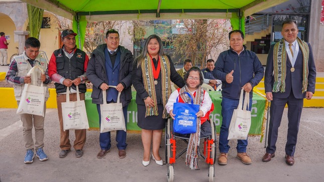 Corte de Cusco participó en la "II Feria Informativa de Inclusión Social" en el distrito de Ancahuasi
