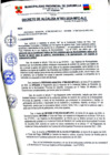 Vista preliminar de documento DECRETO DE ALCALDIA Nº03-2024