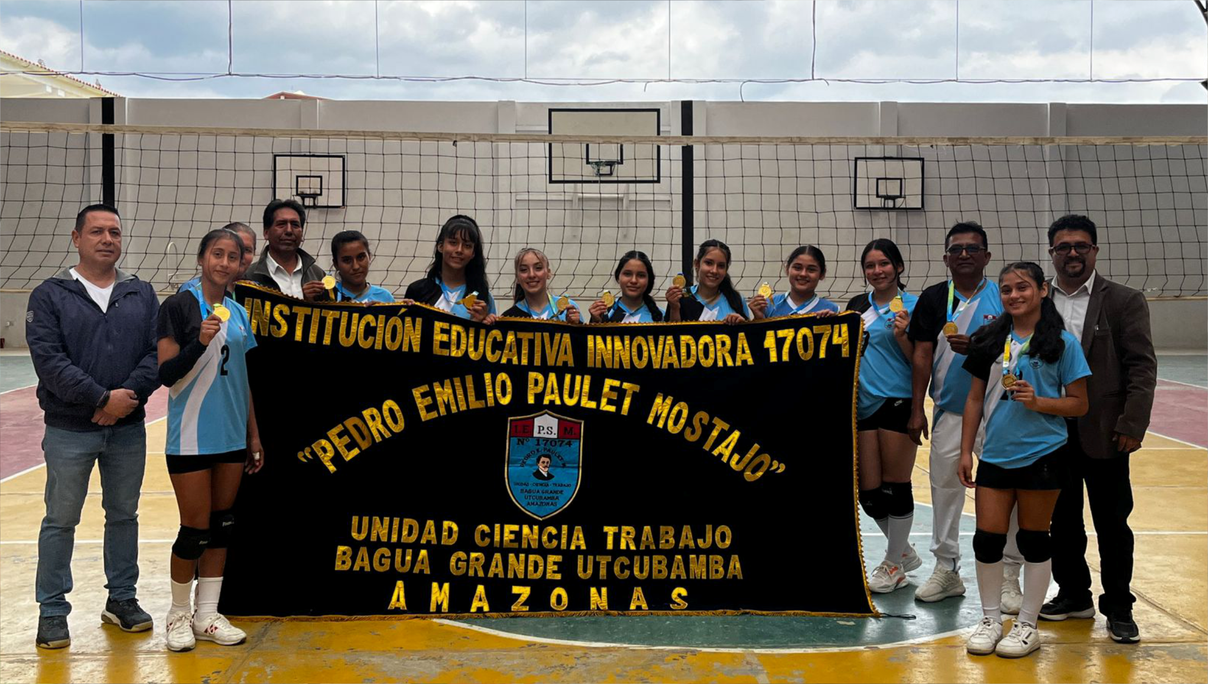 Colegio Pedro Paulet de Bagua Grande se Corona Campeón de Voleibol Categoría B