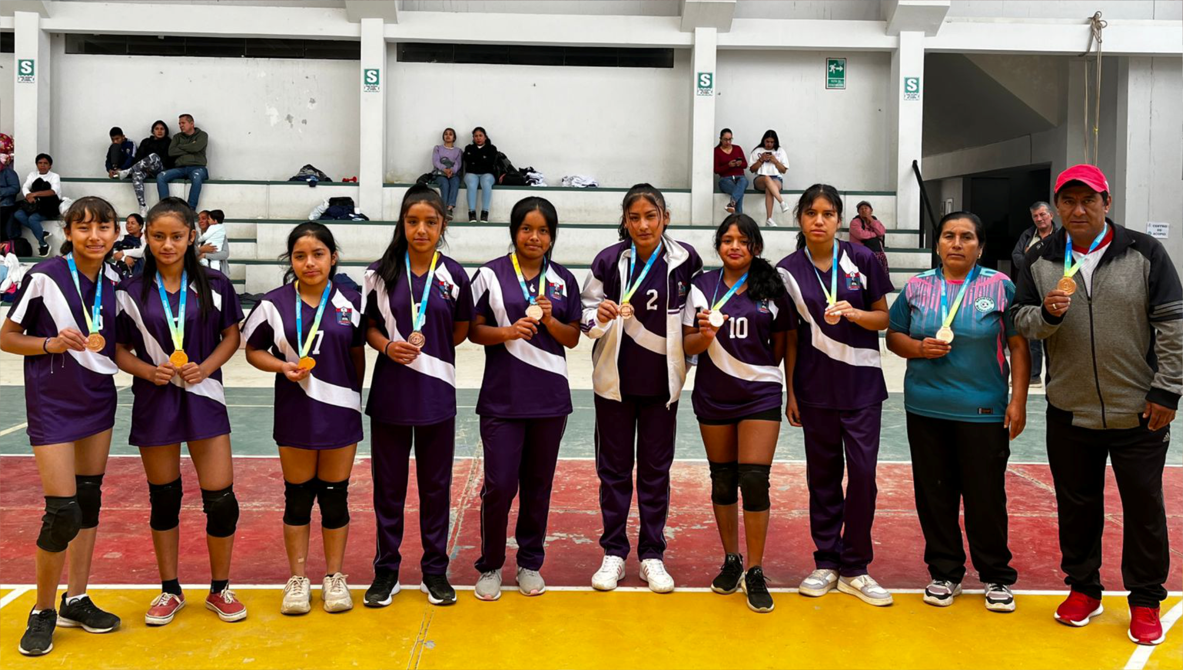 Colegio Pedro Paulet de Bagua Grande se Corona Campeón de Voleibol Categoría B