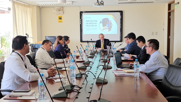 Unidad de Gestión de Despacho Judicial entregó reconocimiento por buenas prácticas implementadas en la Corte Superior de Piura