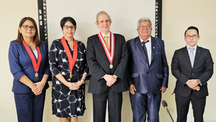 Unidad de Gestión de Despacho Judicial entregó reconocimiento por buenas prácticas implementadas en la Corte Superior de Piura