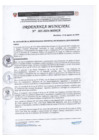 Vista preliminar de documento Ordenanza Municipal N°005-2024-MDH-A