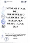 Vista preliminar de documento Informe Final de Proceso del Presupuesto Participativo 2025
