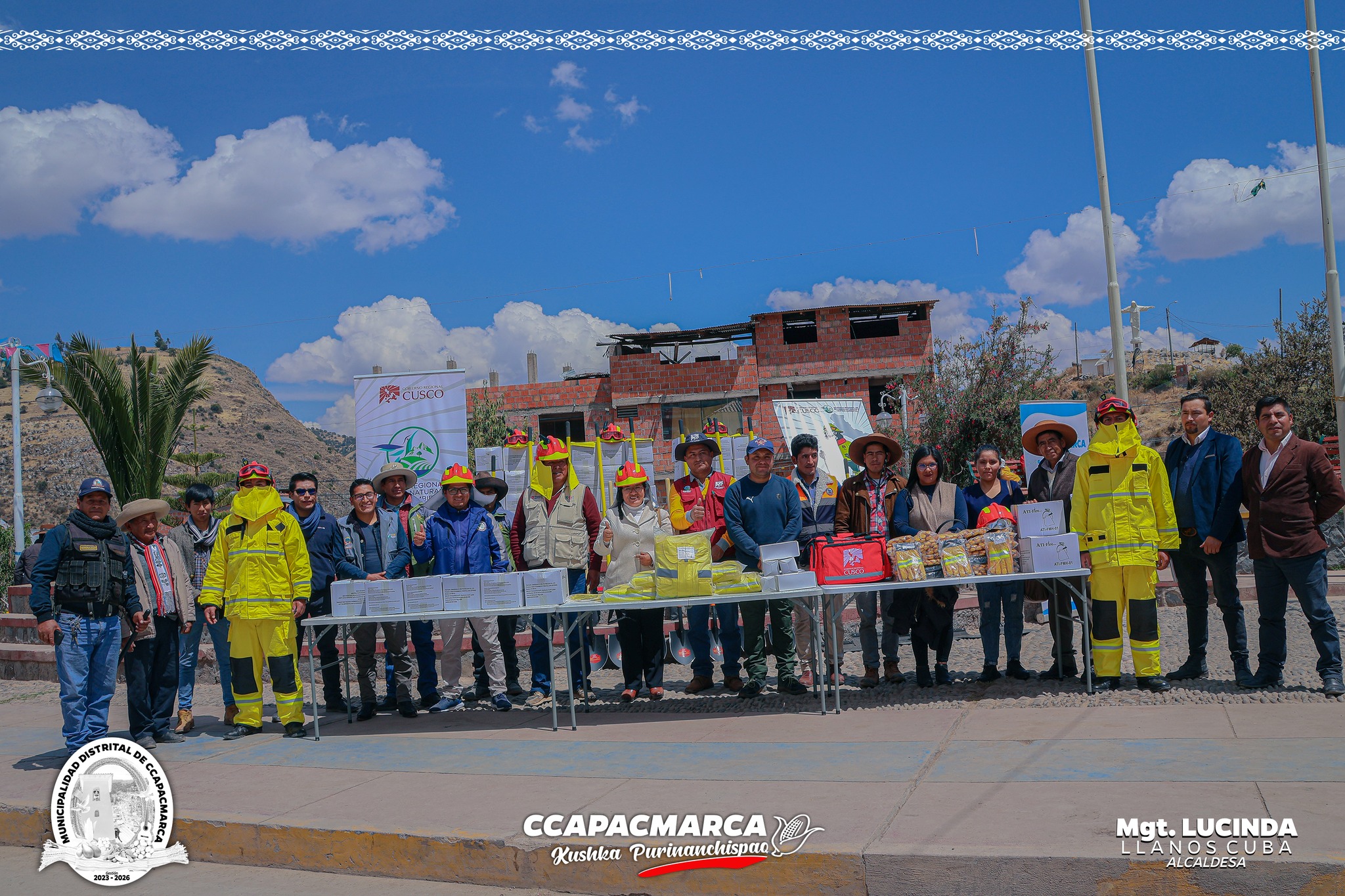 Kit de equipos contra incendios