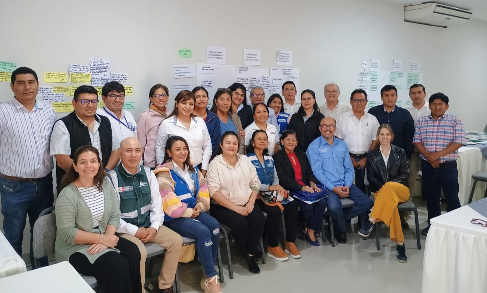 Participantes del 3er Taller de Actualización de la Agenda de Investigación